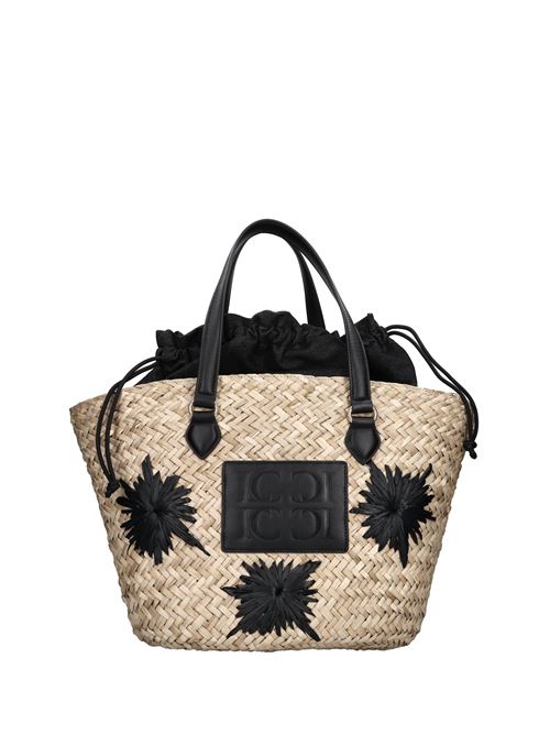 Borsa Seasalt in rafia ed ecopelle LA CARRIE | 141M-VM-620-RAENERO